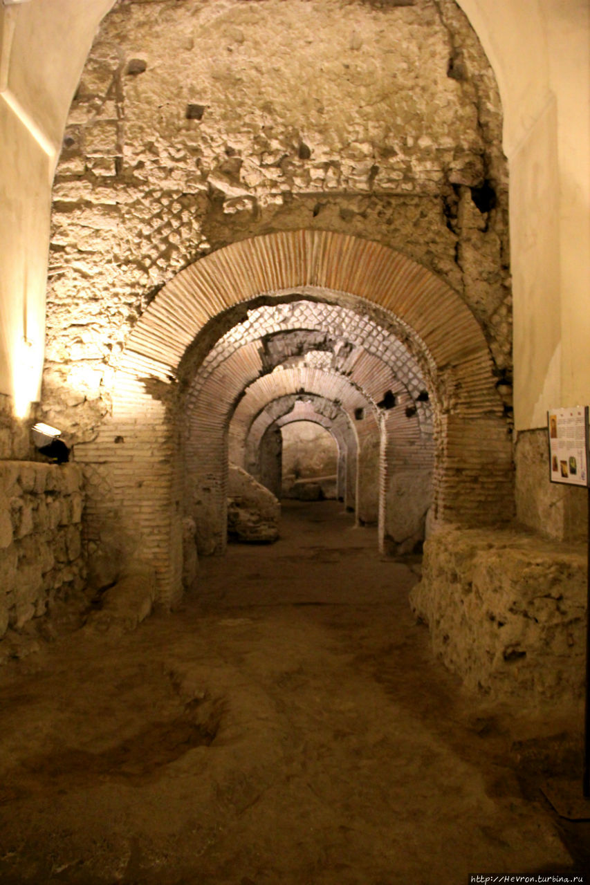 Подземелья Неаполя — Сан Лоренцо Маджоре Неаполь, Италия