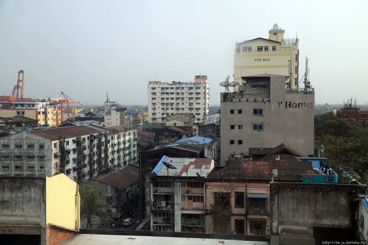 Город Янгон Янгон, Мьянма