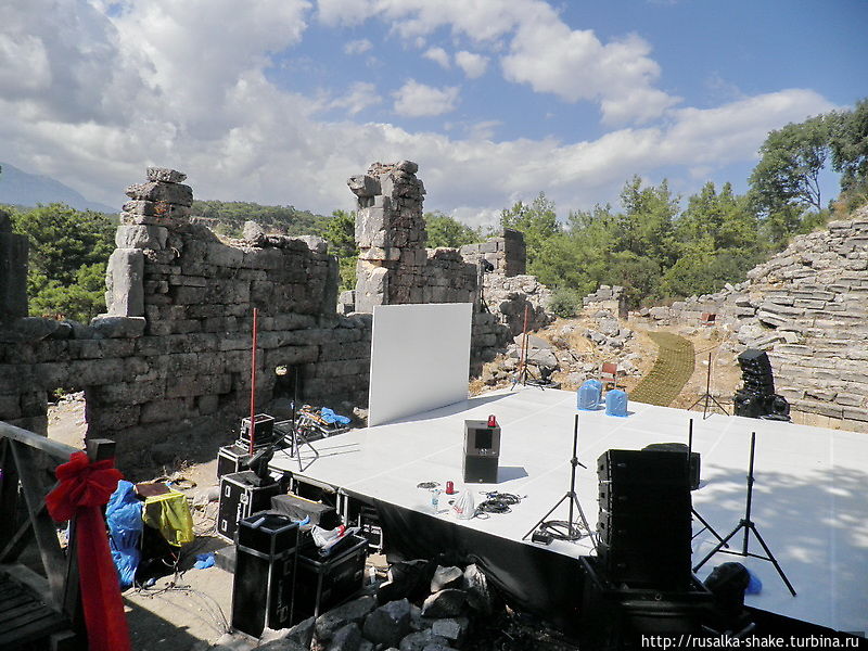 Театр Фазелиса Фаселис, Турция Театр Фазелиса Фаселис, Турция