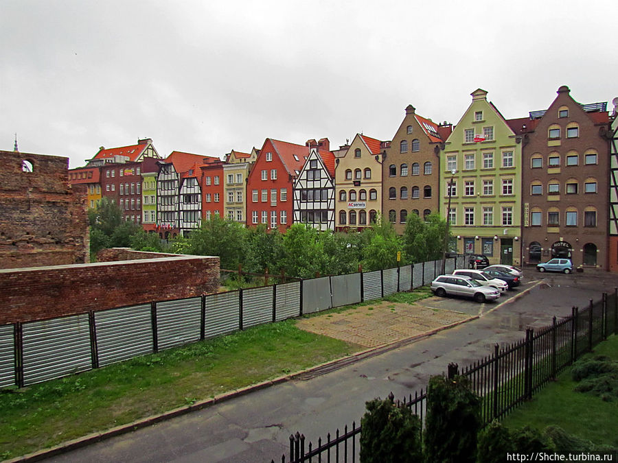 вид из окна Гданьск, Польша