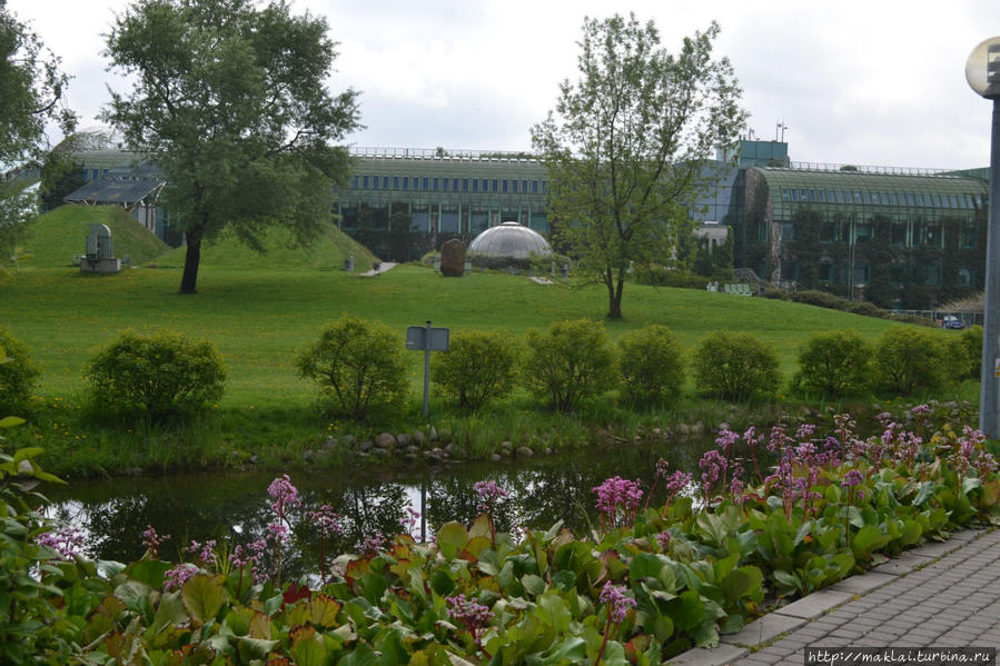 Сад библиотеки Варшавского университета Варшава, Польша