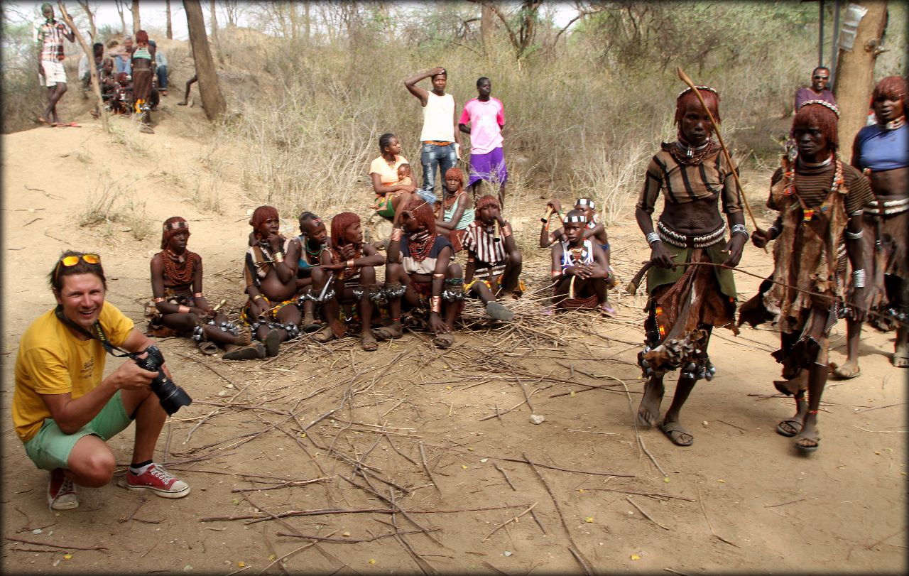 Удивительные обычаи племени хамер ч.1  «Бьёт — значит любит» Регион народов и народностей юга, Эфиопия