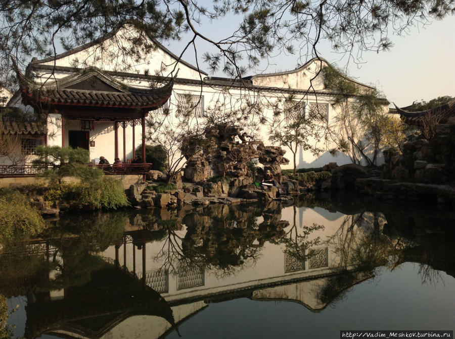 Сад Рыбака в городе Сучжоу Сучжоу, Китай