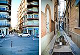 Как и большинство городов Европы, Бланес славится узкими улицами.
