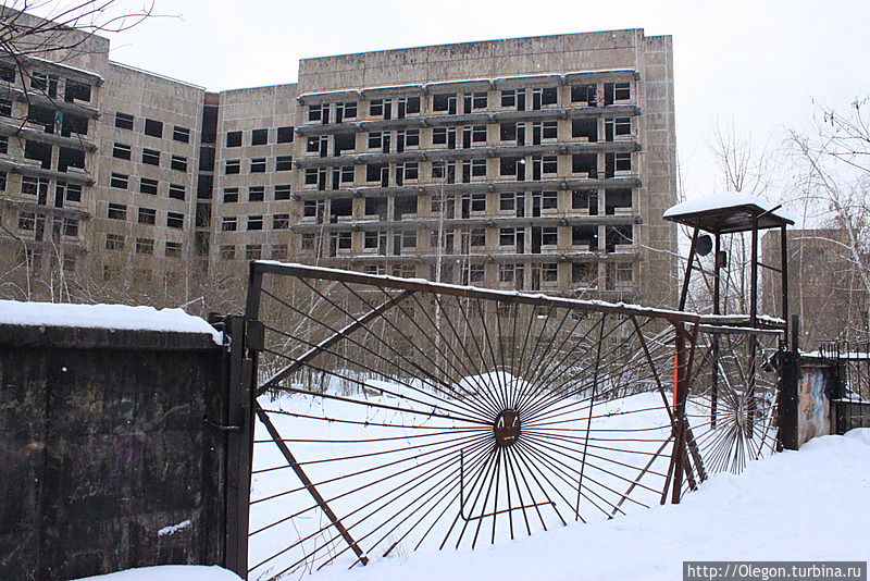 Заброшенное строительство санатория КГБ в Железнодорожном Железнодорожный, Россия