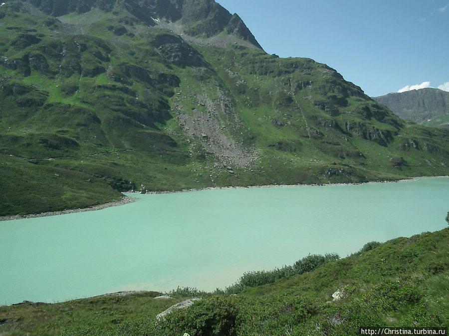 Озеро-резервуар Сильвретта Галтюр, Австрия