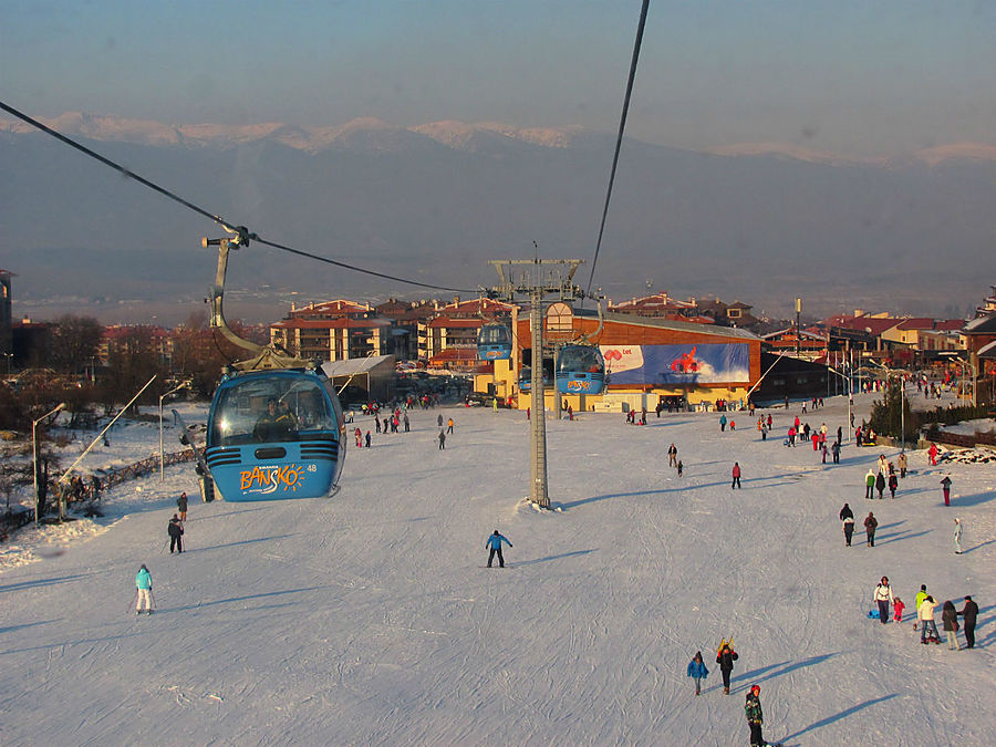 Банско. Лыжное покорение Тодорки Банско, Болгария