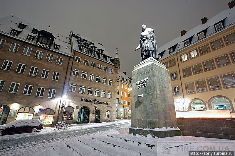 Памятник Альбрехту Дюреру Нюрнберг, Германия