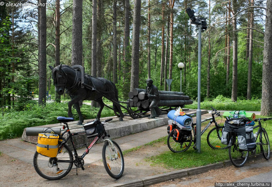 наши железные лошади Пункахарью, Финляндия