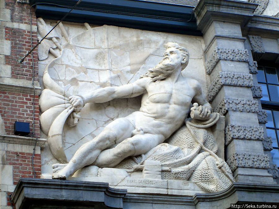 Изображение реки Шельда Изображение реки Шельда