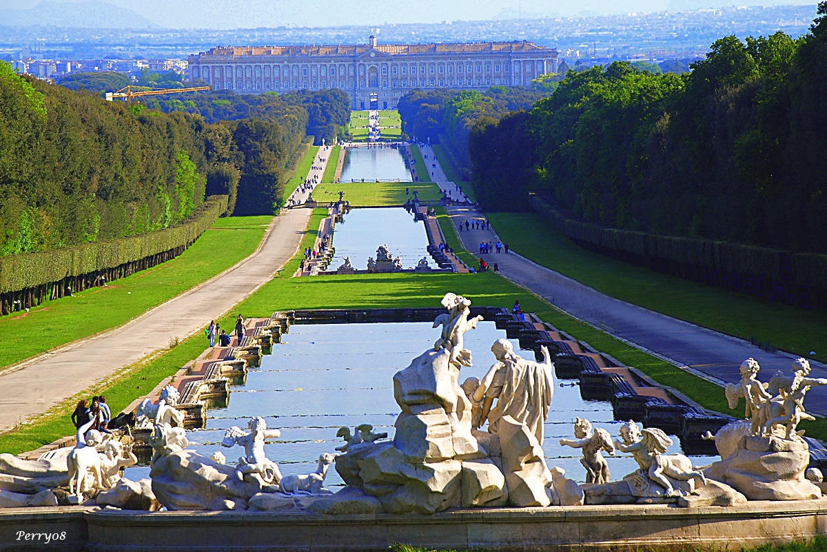 Королевский парк дворца в Казерте / Parco Reale Reggia di Caserta