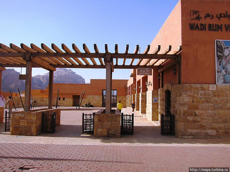 туристический центр Вади рам Пустыня Вади Рам, Иордания