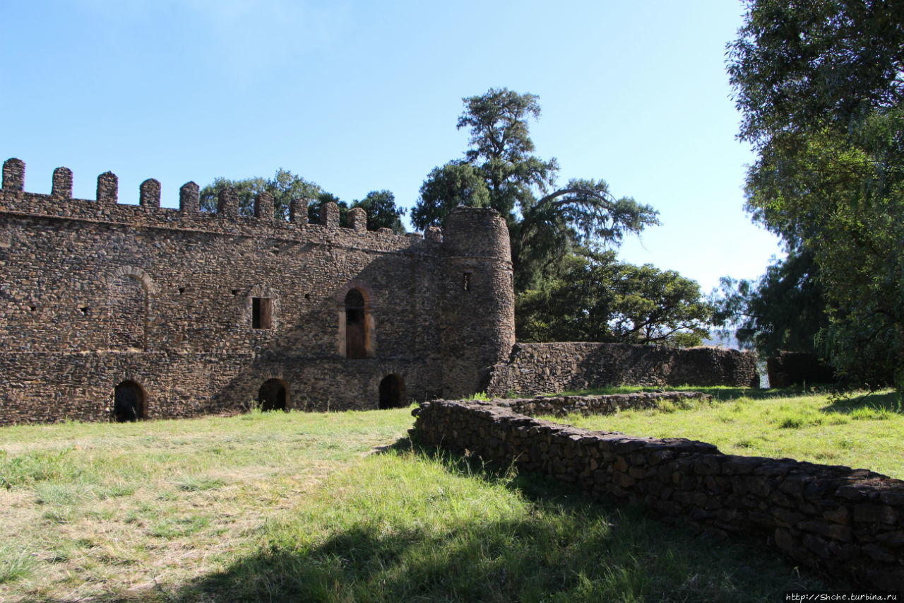Фасил-Гебби крепость Гондер, Эфиопия