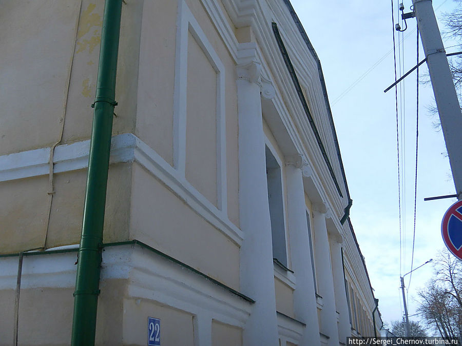 Здание Богоявленского монастыря (XVIII век). Сейчас здесь располагается Музей книгопечатания. Полоцк, Беларусь
