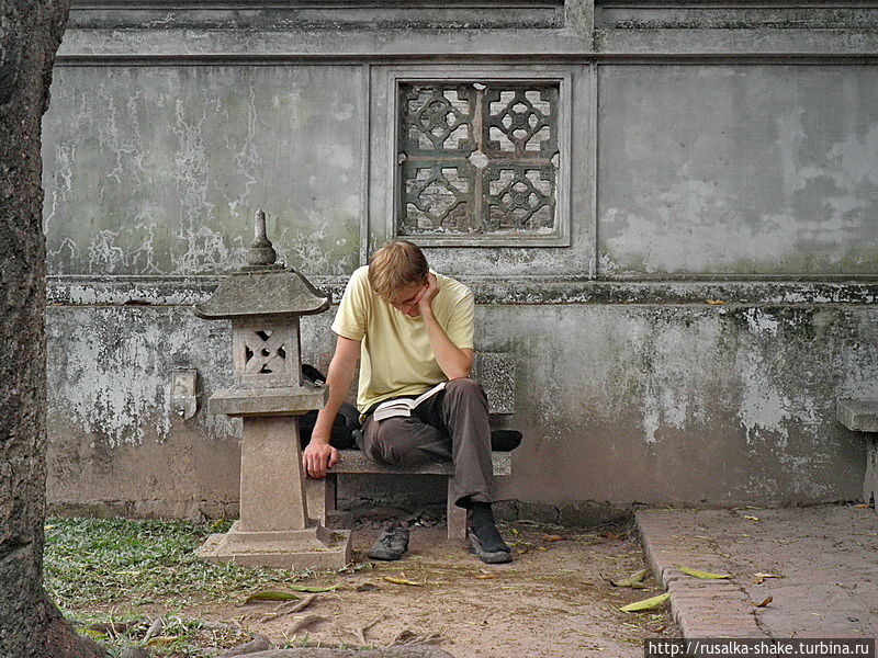 Храм Литературы —  павильон Тьен Куанг Тин Ханой, Вьетнам
