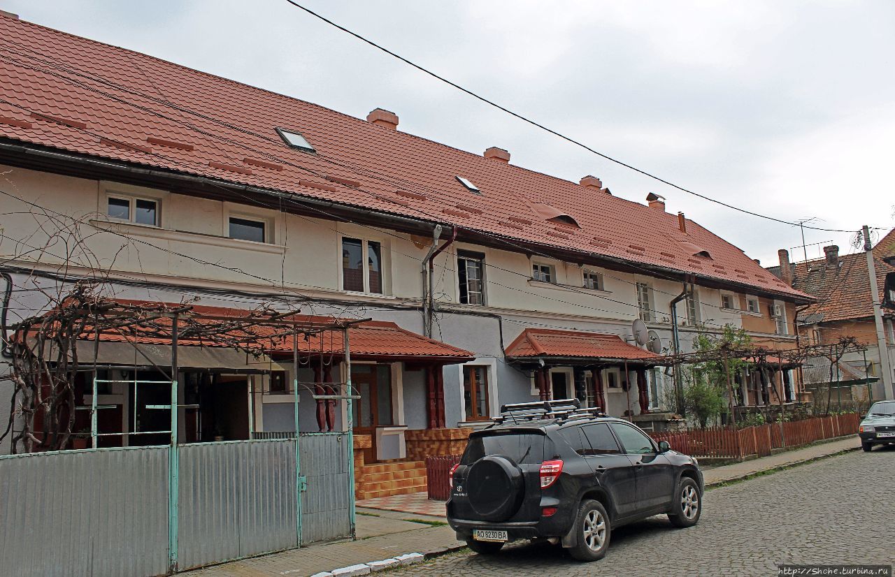 Чешский квартал Хуст, Украина