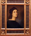 Рафаэль Санти. Автопортрет. Рафаэль родился в 28 марта 1483 года в Урбино,Рафаэль по праву является великим Итальянским живописцем,графиком и архитектором,представителем умбрийской школы. Рафаэль был учеником другого величайшего живописца Пьетро Перуджино из Перуджи. Рафаэль умер в Риме 6 апреля 1520 года в возрасте 37 лет.