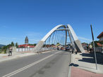 Новый мост  на реке Сола