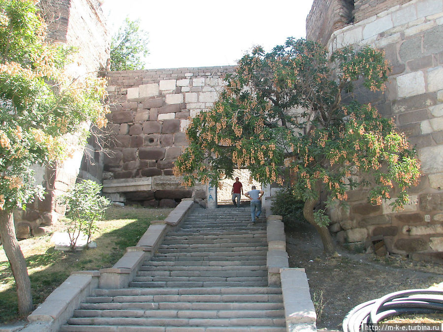 Вход в крепость Анкара, Турция