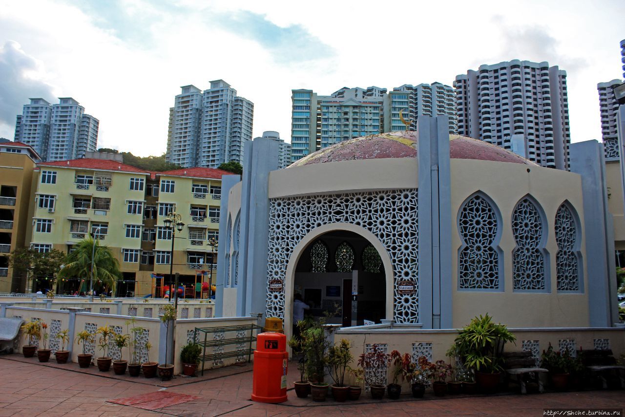 Плавающая мечеть Танджунг-Бунгаха Танджунг-Бунгах, Малайзия