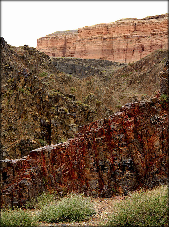 Обнаженная история Земли — каньон Чарын Чарынский Каньон Национальный Парк, Казахстан
