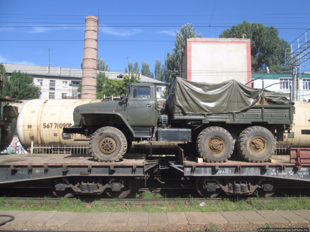 Получасовая прогулка около вокзала Саратов, Россия