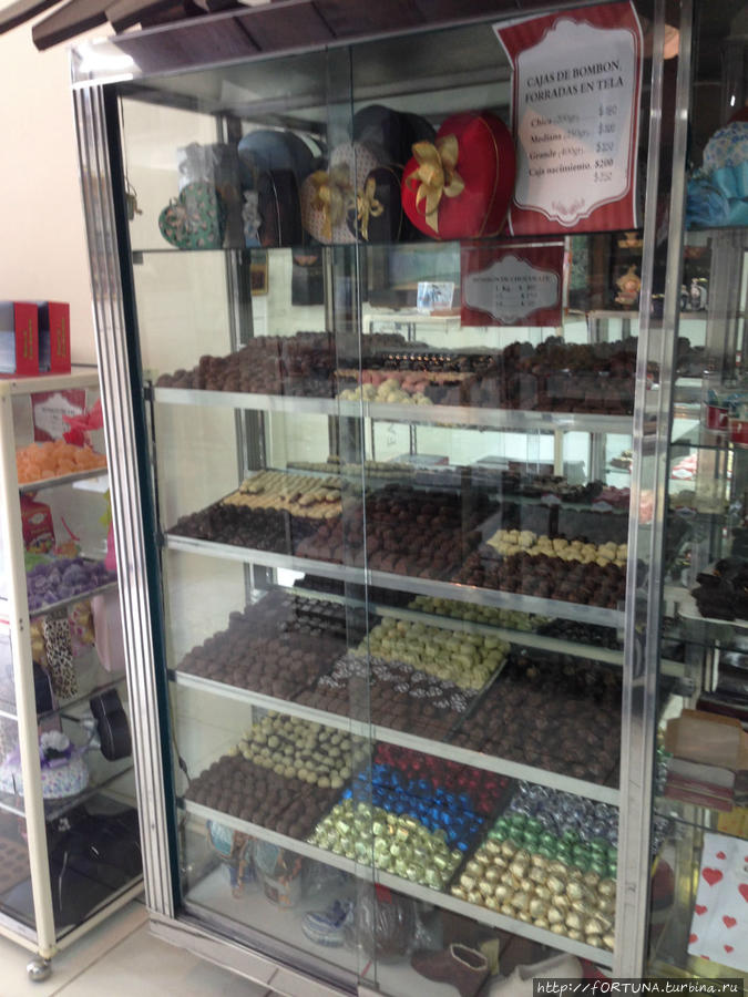 Шоколадная фабрика-магазин Герреро Эль-Калафате, Аргентина