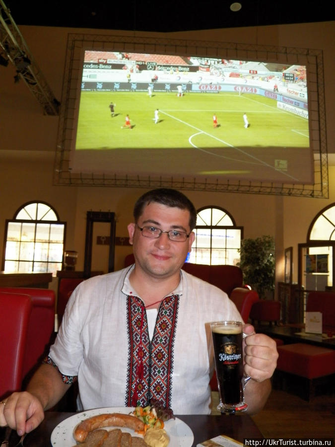Пиво, колбаски и футбол ... красота )))))) Веймар, Германия