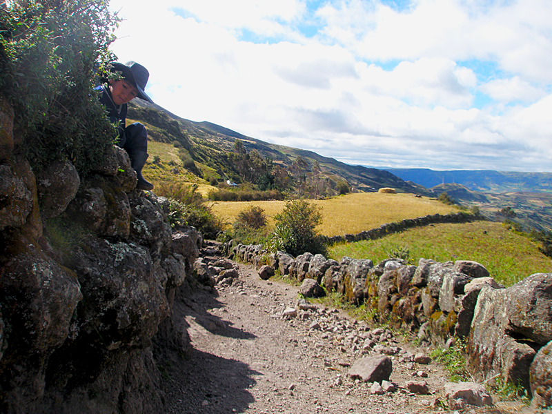 Секция Андских дорог инков Гуалматан / Gualmatan-Contadero old Andean road section