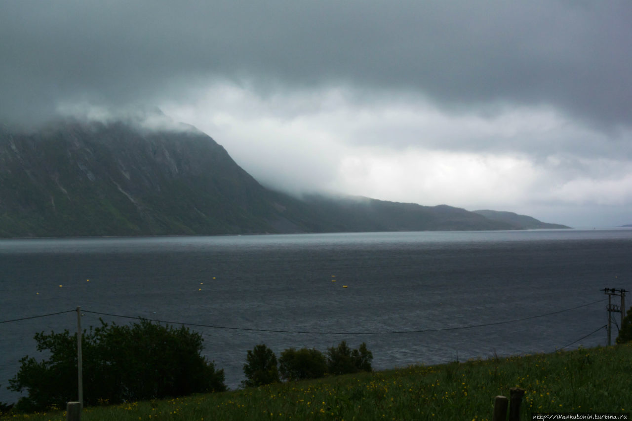 Туманные перспективы Харстада Харстад, Норвегия