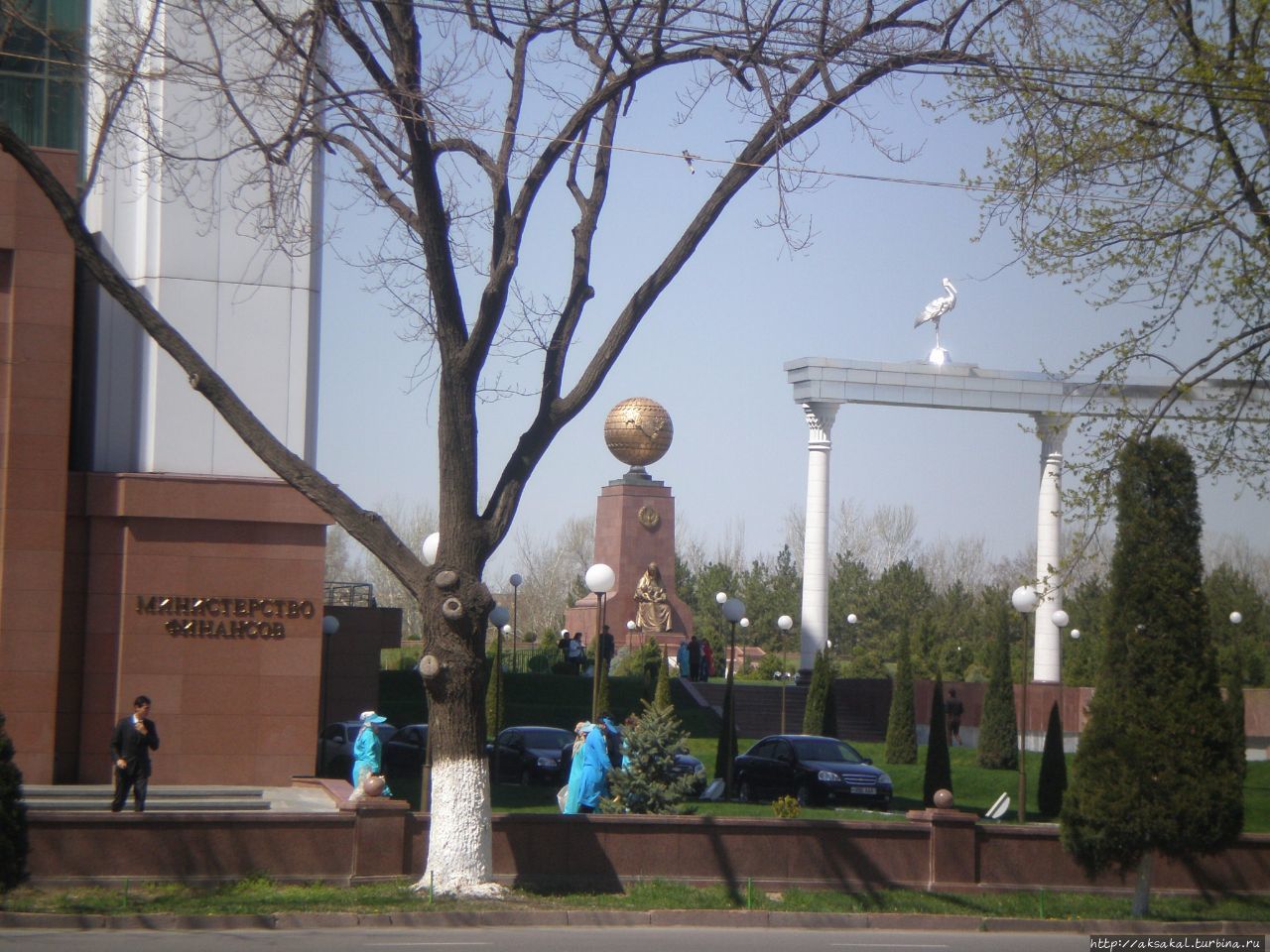 Глобус Узбекистана.