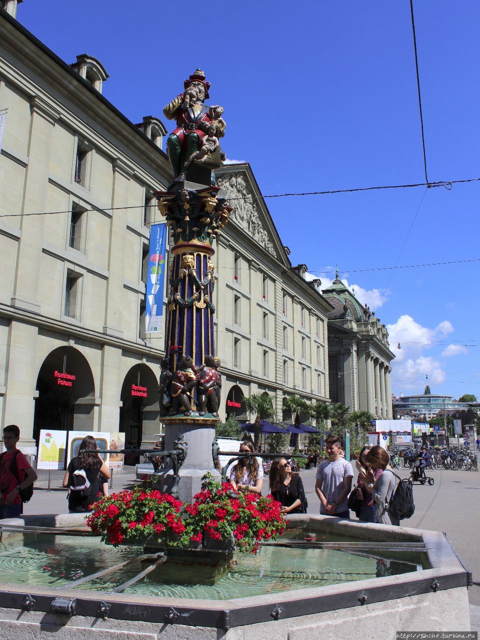 Бернские фонтаны Берн, Швейцария
