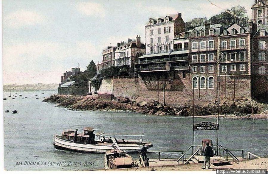 Пристань у отеля Bellevue на мысе Мулине. Пристань у отеля Bellevue на мысе Мулине.