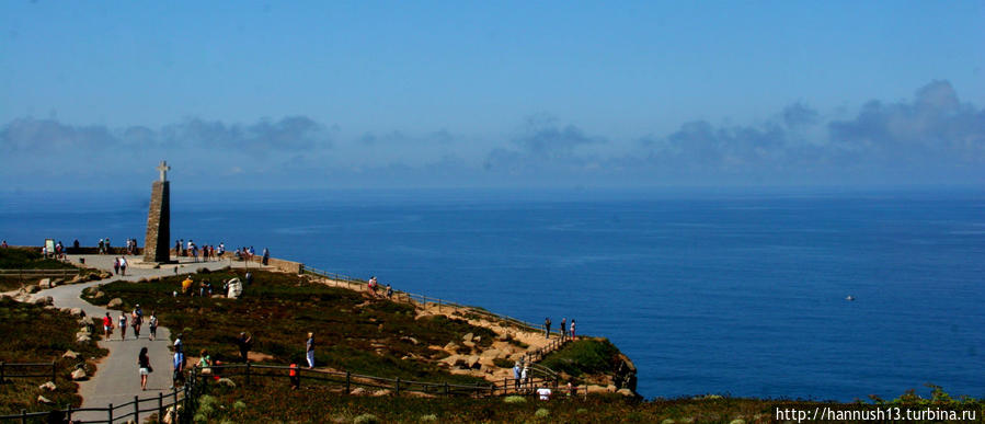 Там где кончается земля и начинается океан Кабу-да-Рока, Португалия