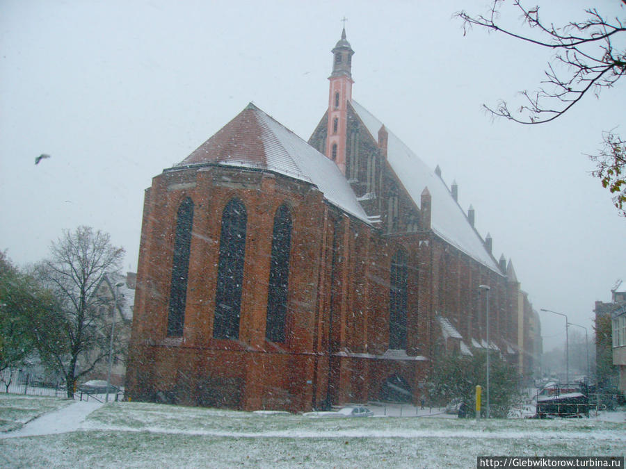 Kościół św. Jana Ewangelisty Щецин, Польша