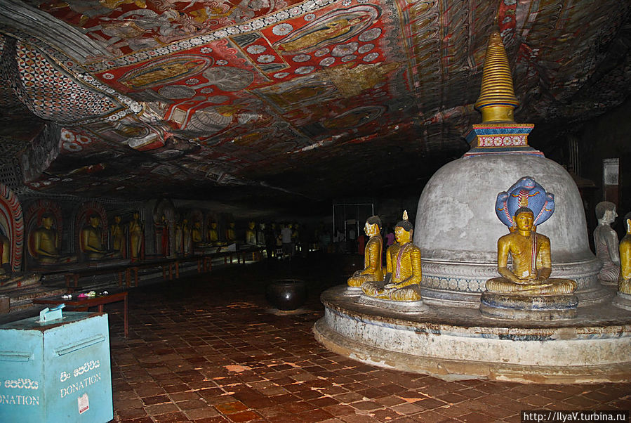Пещерный храм в Дамбулле Дамбулла, Шри-Ланка