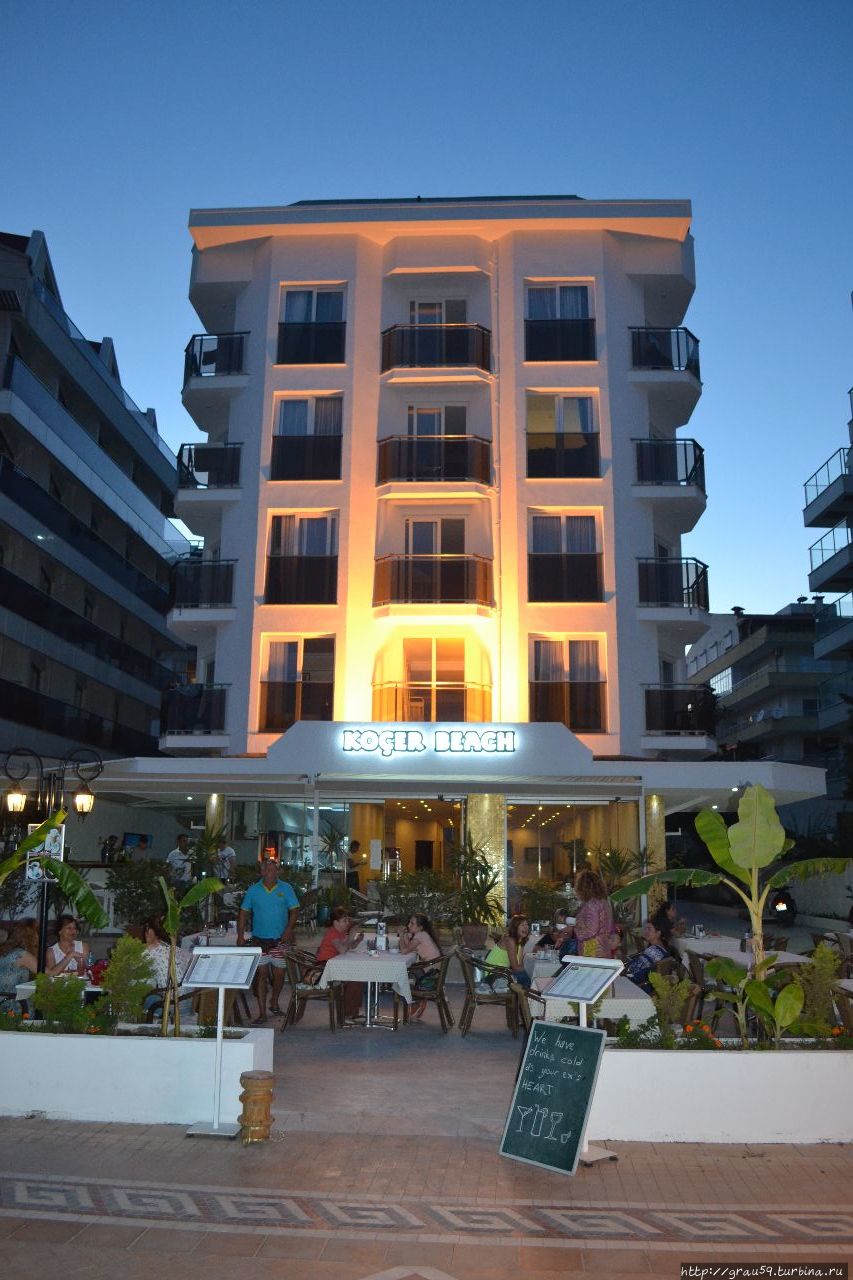 Отель Kocer Beach 3* Мармарис, Турция