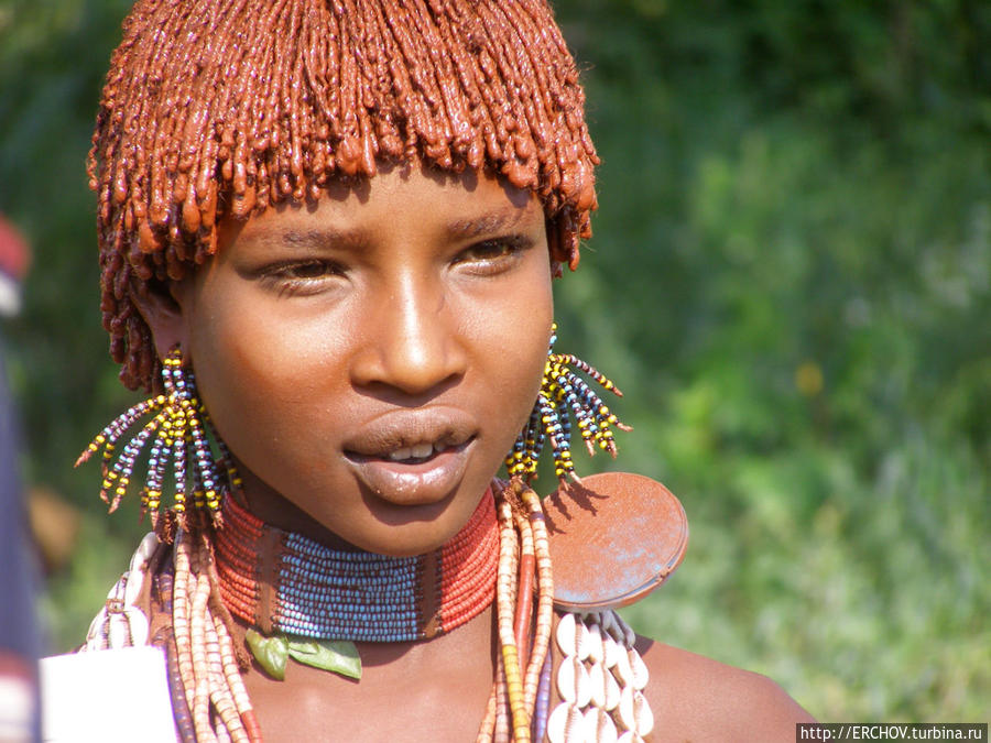 Женщины племени Хамер Эфиопия