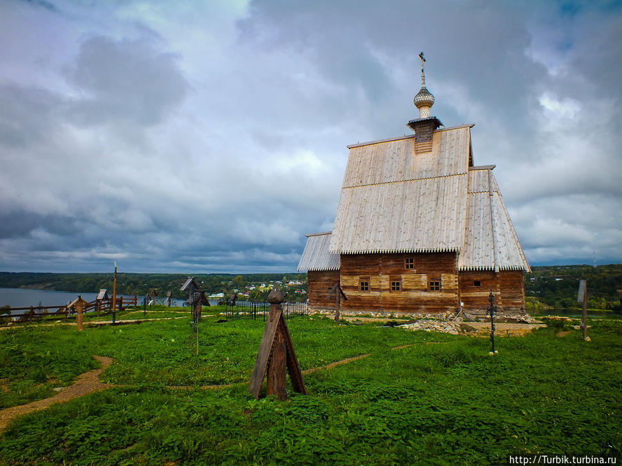Церковь Над вечным покоем на горе Левитана Плёс, Россия