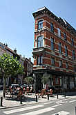 Ресторан в районе Эксель в Брюсселе — кстати, дивный, тихий и чистый район с прекрасными домами в стиле Модерн — нам понравился больше туристического центра Брюсселя