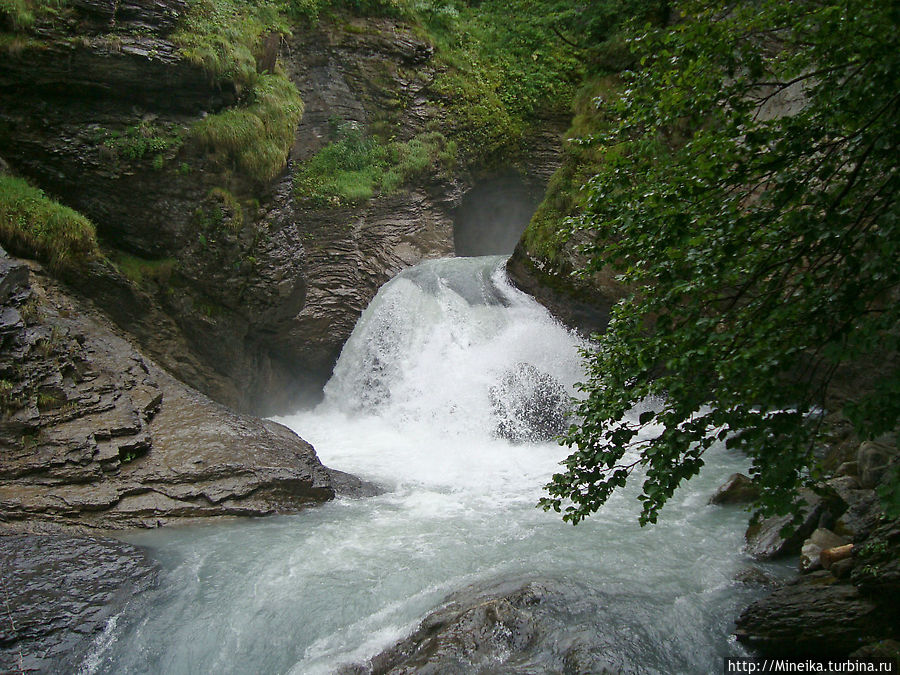 Рейхенбахский водопад Майринген, Швейцария