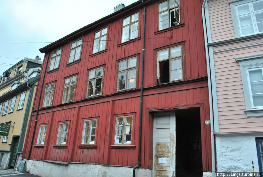 Дома на Акерсвейн Осло, Норвегия