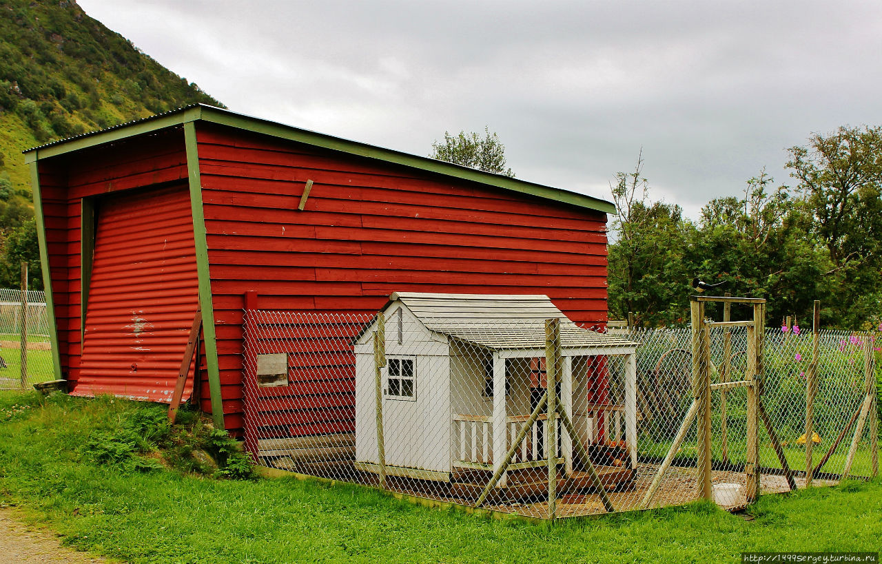 Ферма Нурдан Острова Лофотен, Норвегия