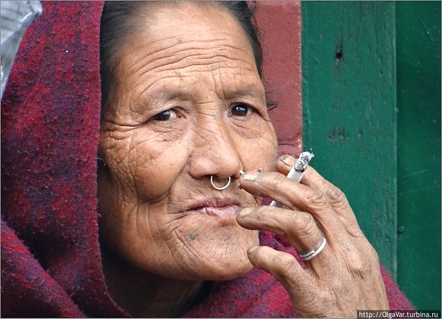 Женщина-гурунг Зона Багмати, Непал