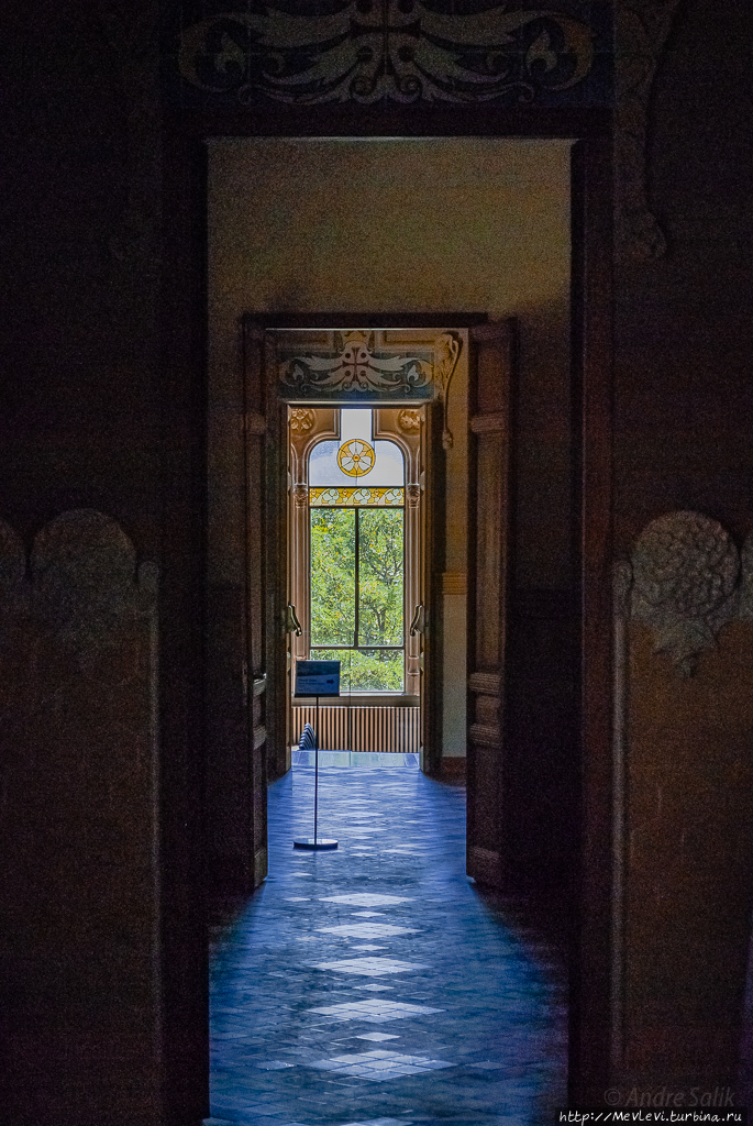 Внутри Hospital de Sant Pau Барселона, Испания Внутри Hospital de Sant Pau Барселона, Испания