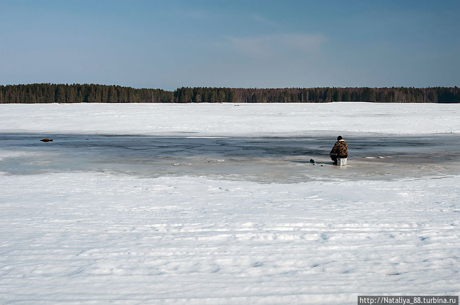 Рыбаки на Волге Пено, Россия