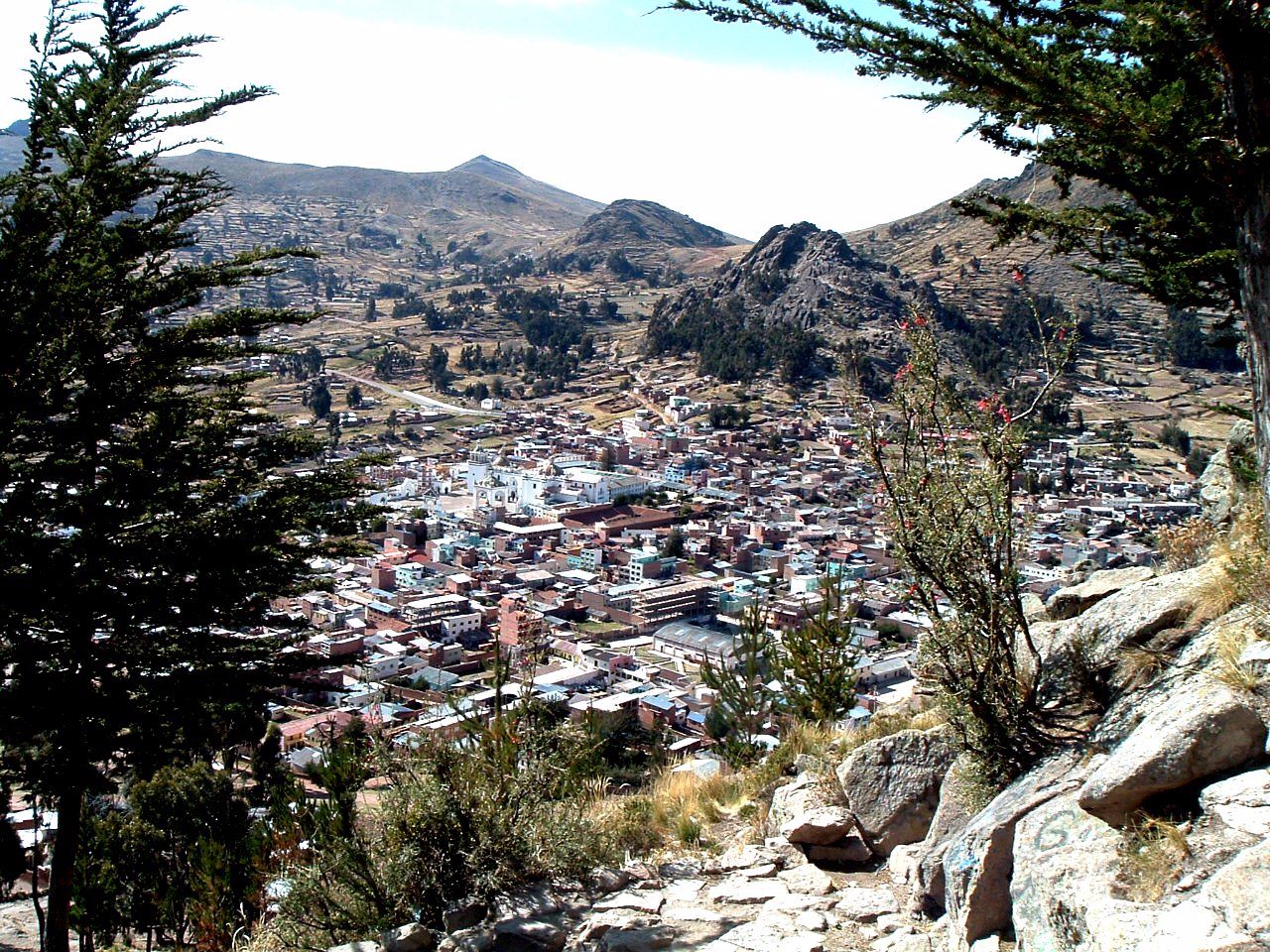 Сокровища Копакабаны и обратный путь в Ла-Пас Копакабана, Боливия
