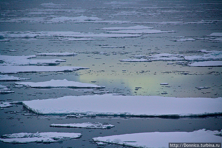 красивые отливы на воде, 