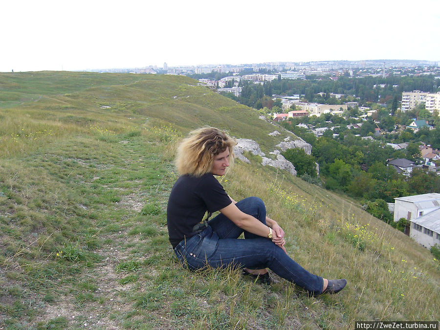На вершине Петровских скал Симферополь, Россия