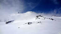 Вид на Эльбрус с места, где расположен Leaprus